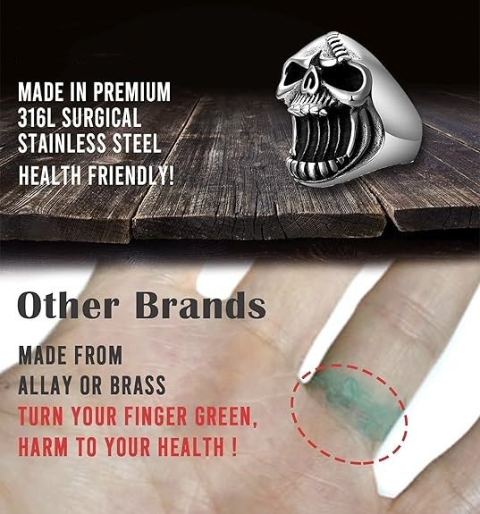 Skull Ring (Bottle Opener)