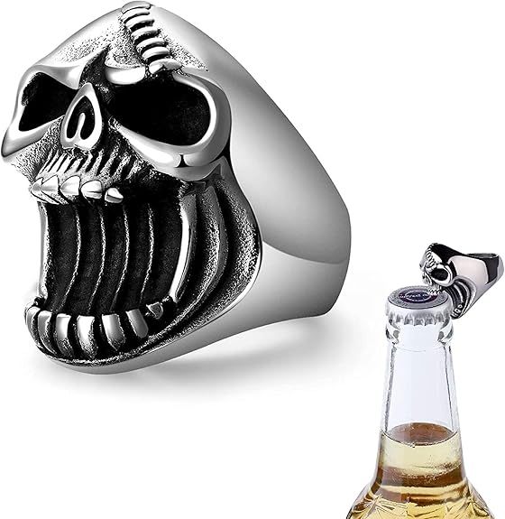 Skull Ring (Bottle Opener)
