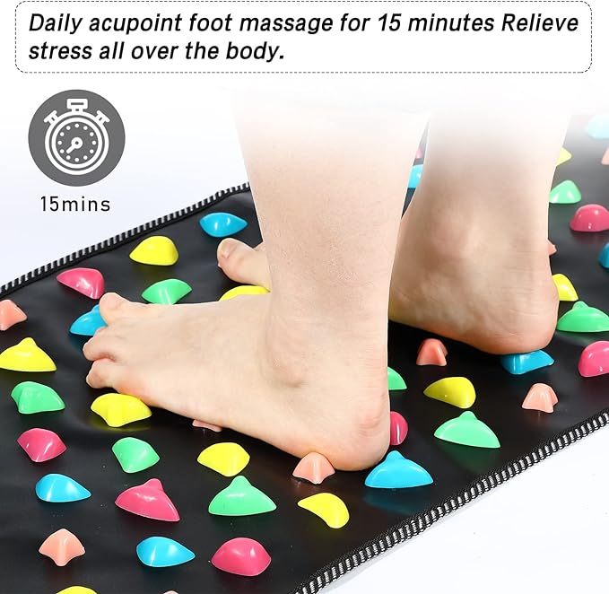Foot acupoint massage slimming pad
