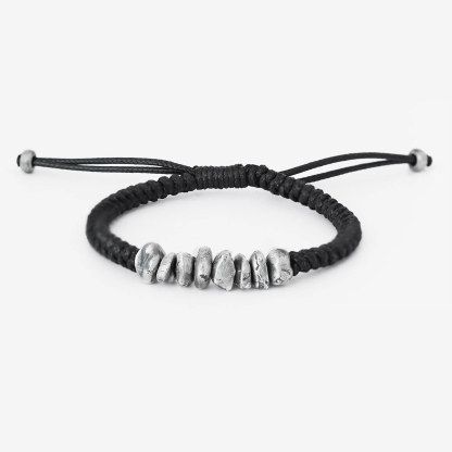 Men's silver bracelet