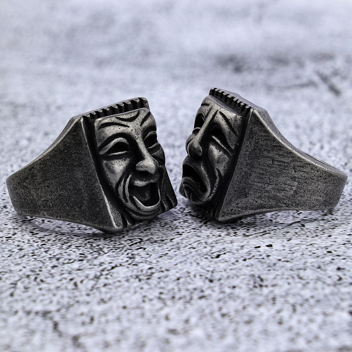 Theatrical Mask Ring