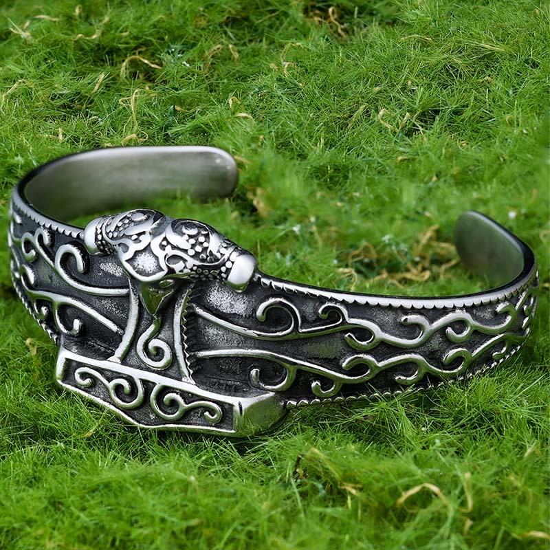 Viking Thor's Hammer Bracelet