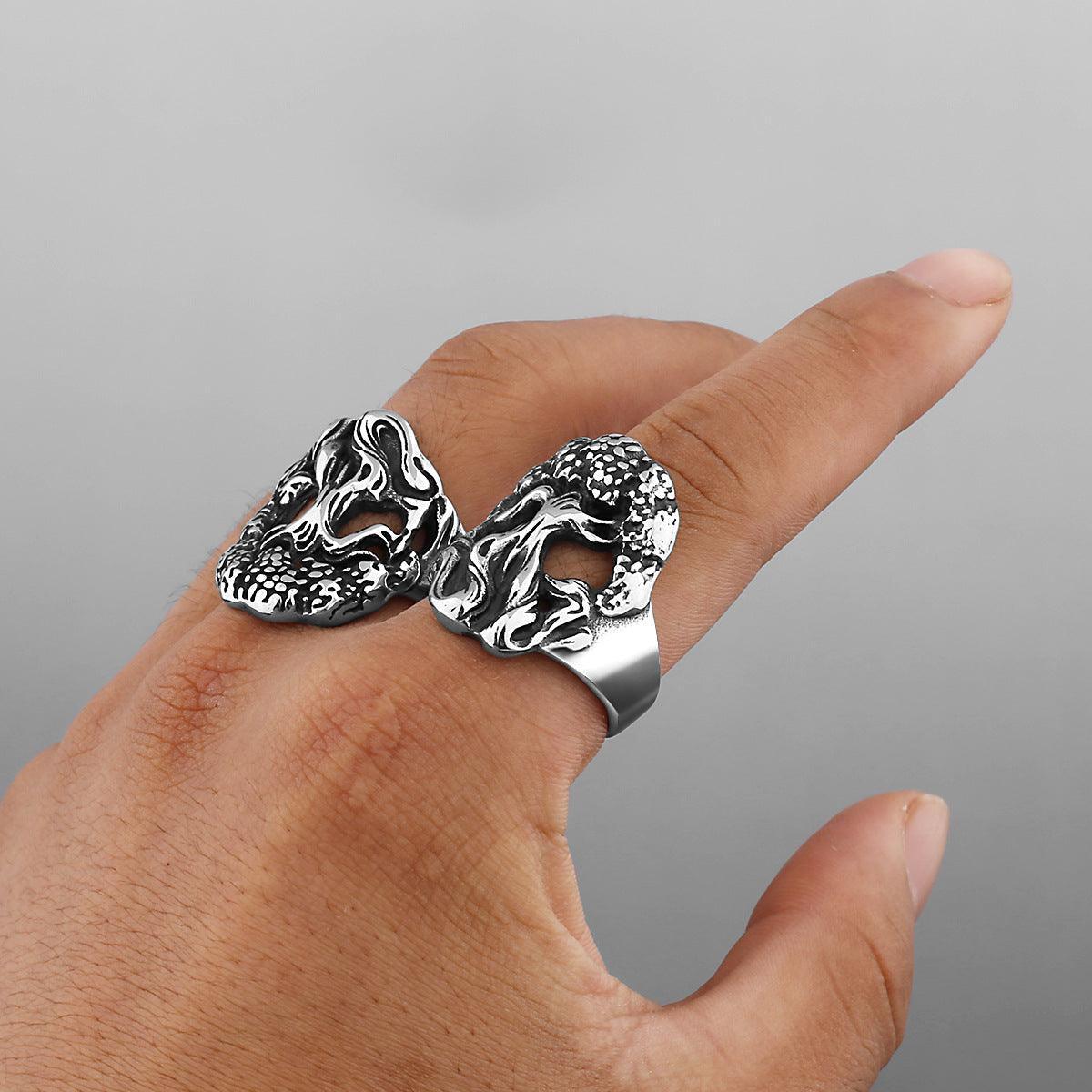 Tree of Life Yggdrasil Viking Ring - Viking Jewelry - Urcsilver