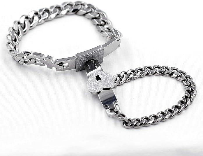 Couple lock key bracelet