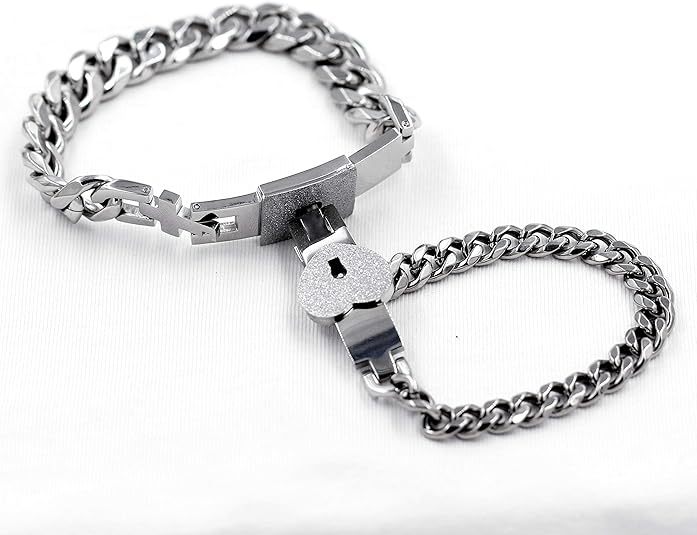 Couple lock key bracelet