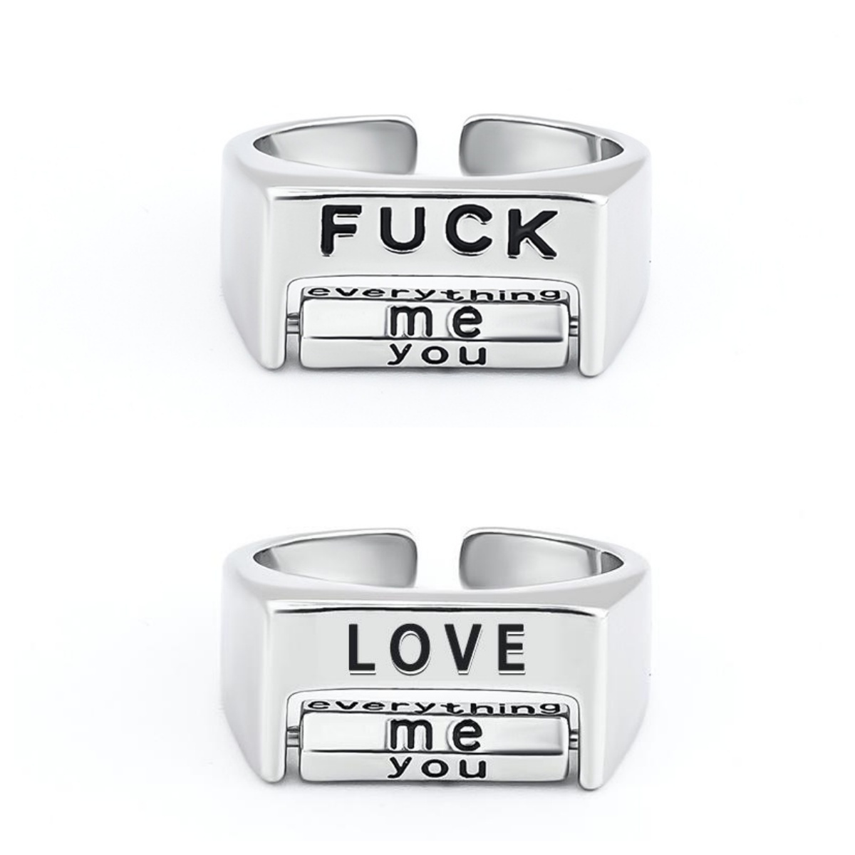 Emotion control, rotating ring