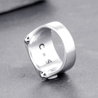 Personalized fashion FUCK YOU ring