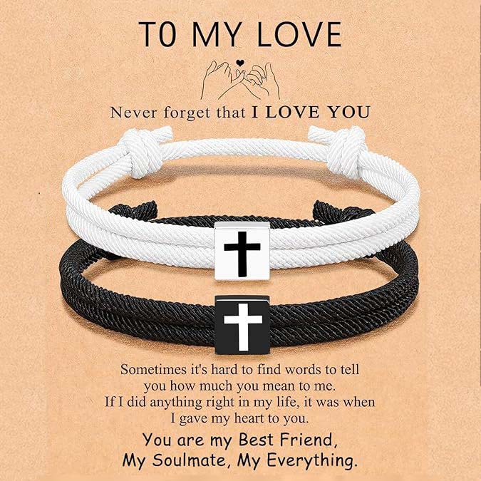 Cross paracord bracelet