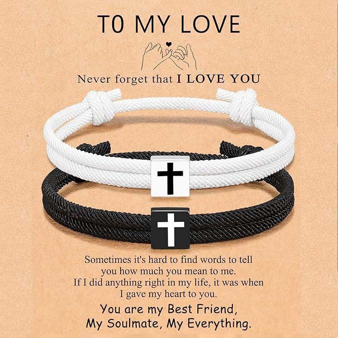 Cross paracord bracelet