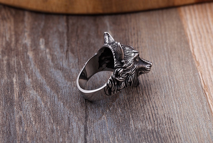 Anillo Lobo Fenrir