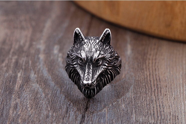Anillo Lobo Fenrir - Viking rings - Urcsiver