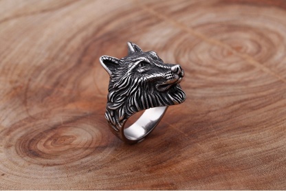 Anillo Lobo Fenrir