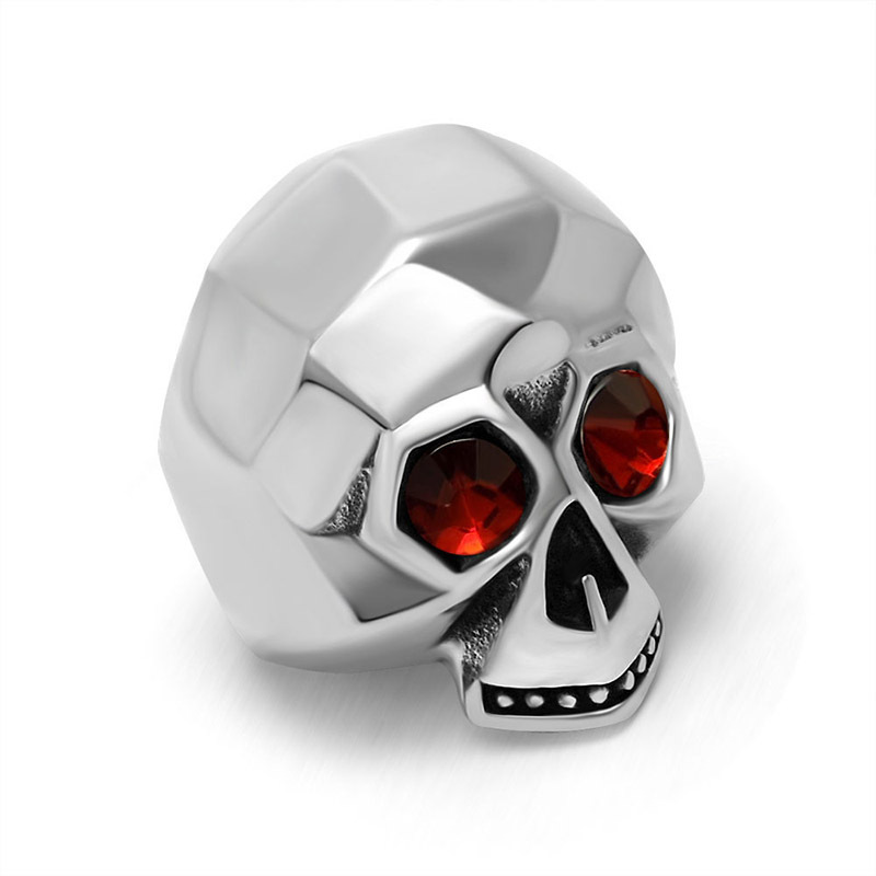 Multifaceted Skull Ring