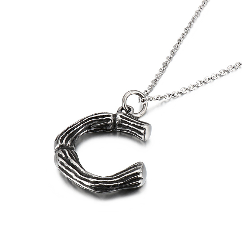 Alphabet Pendant Necklace