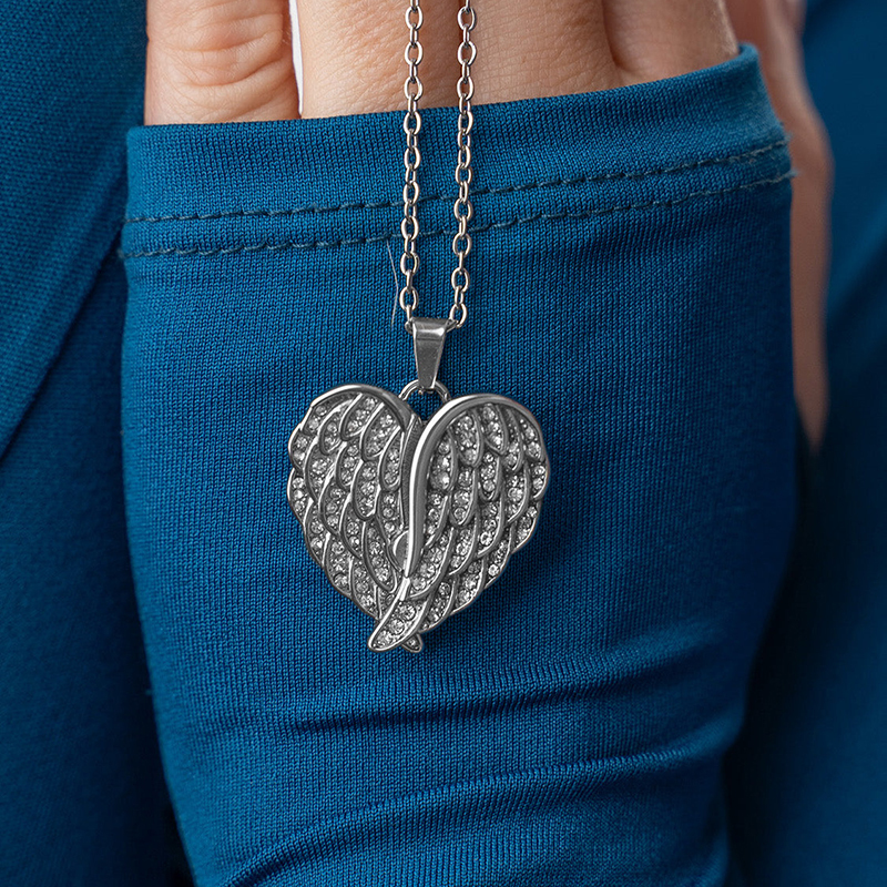 Personalized Angel Necklace