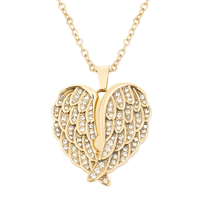 Personalized Angel Necklace