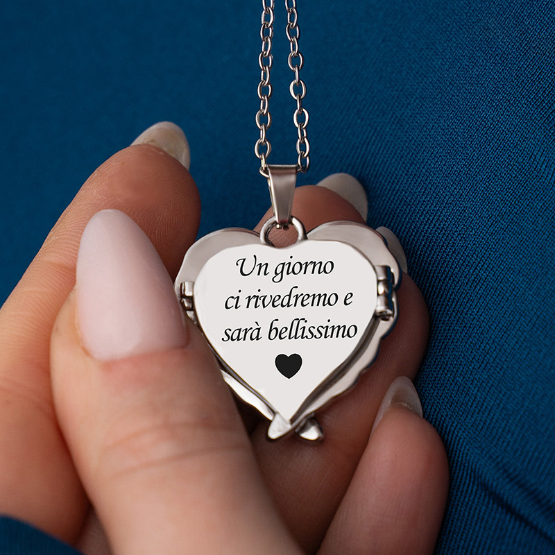 Personalized Angel Necklace