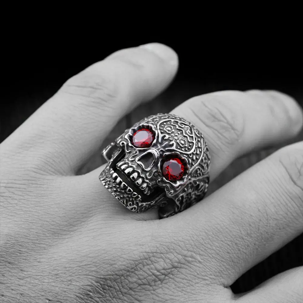 Dark Skull Ring