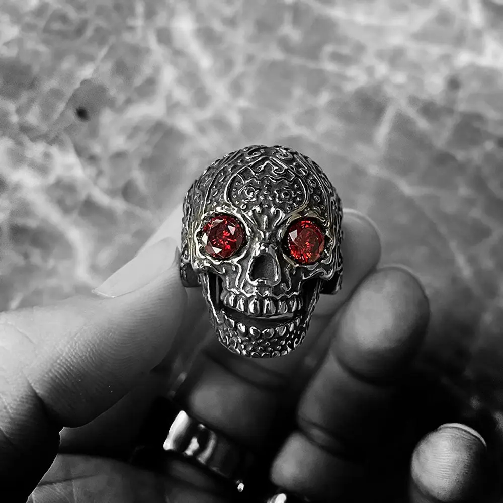 Dark Skull Ring