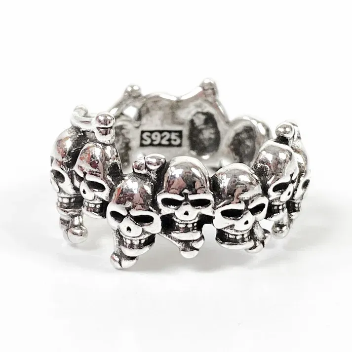 New skull open ring