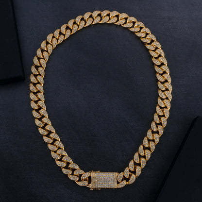 Premium 20mm Cuban Chain, Cuban Bracelet & Watch Bundle