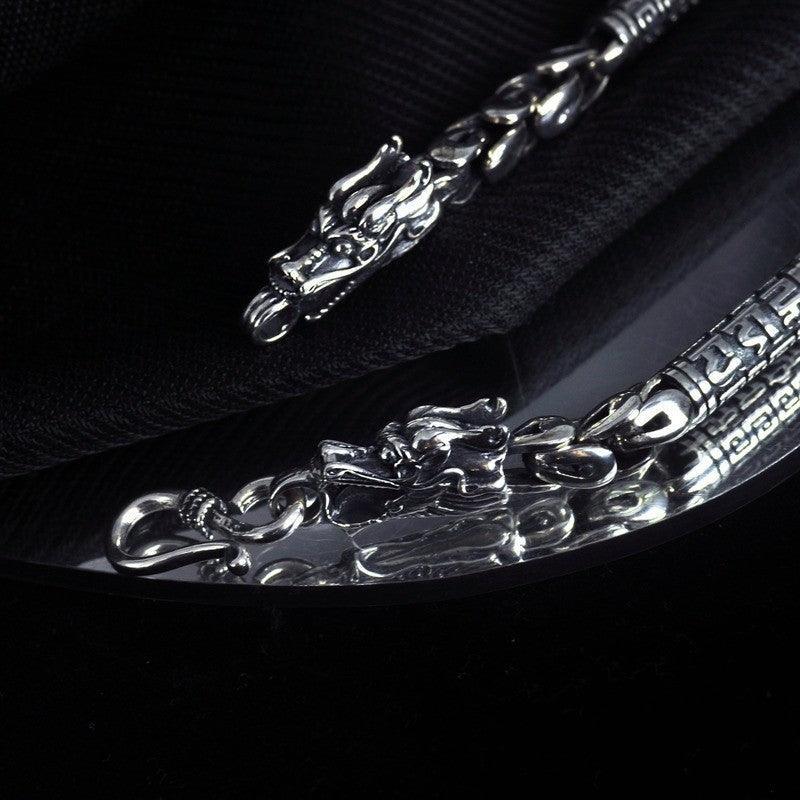 Dragon Scale Bracelet - Viking Jewelry - Urcsilver