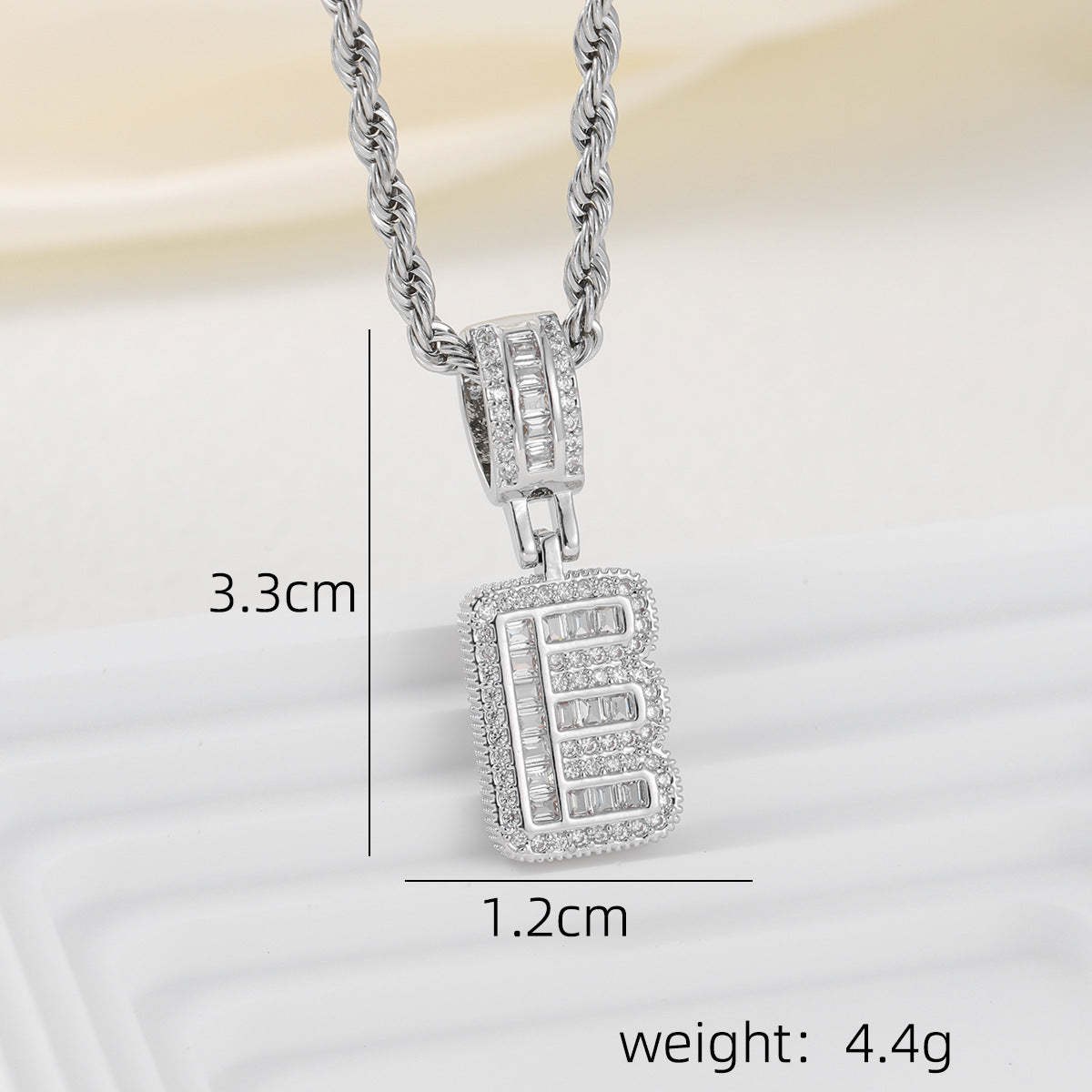 Alphabet Pendant Necklace