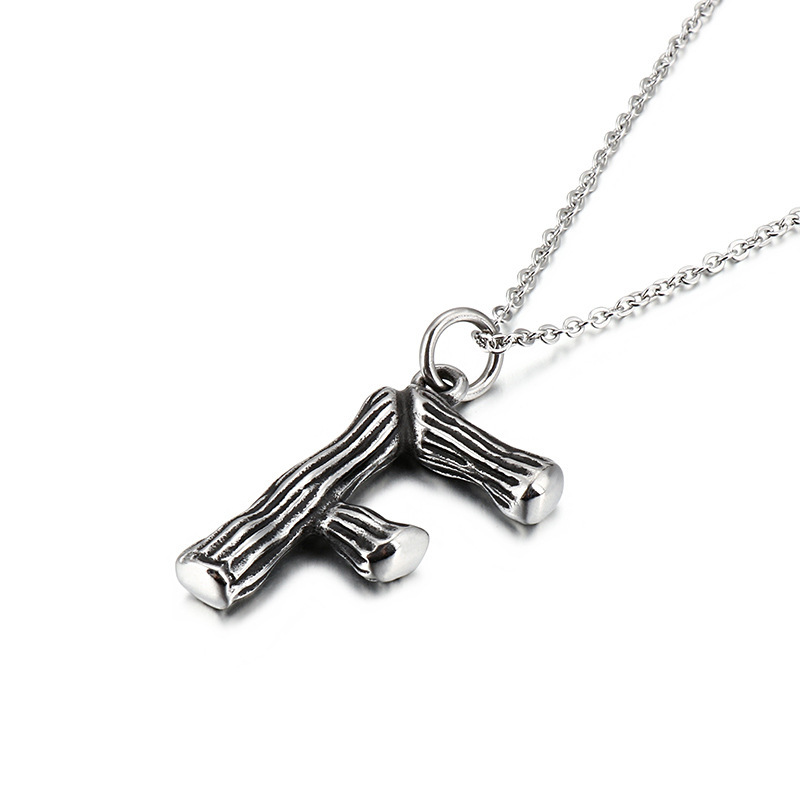 Alphabet Pendant Necklace