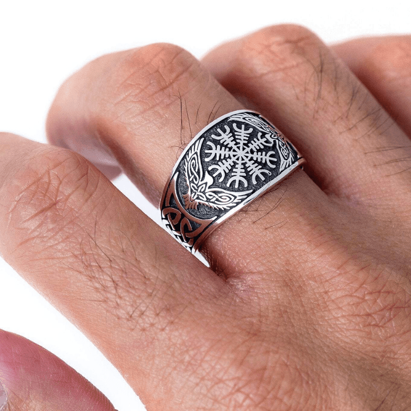 Awe Helmets Viking Ring - Viking Jewelry - Urcsilver