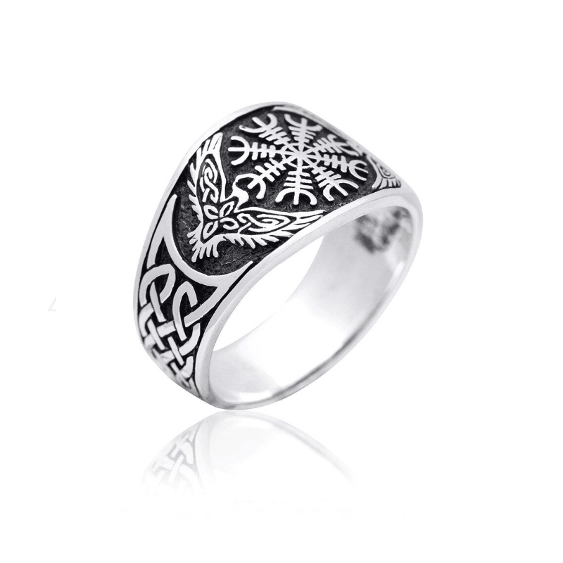 Awe Helmets Viking Ring - Viking Jewelry - Urcsilver