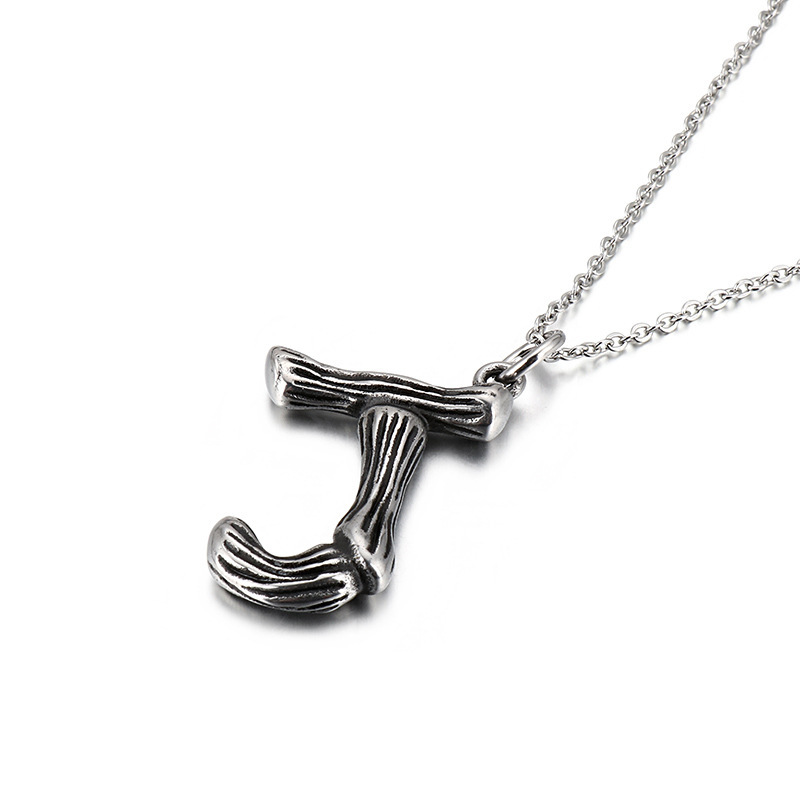 Alphabet Pendant Necklace