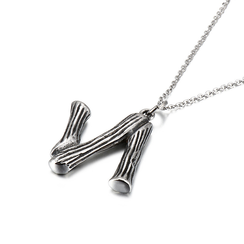 Alphabet Pendant Necklace