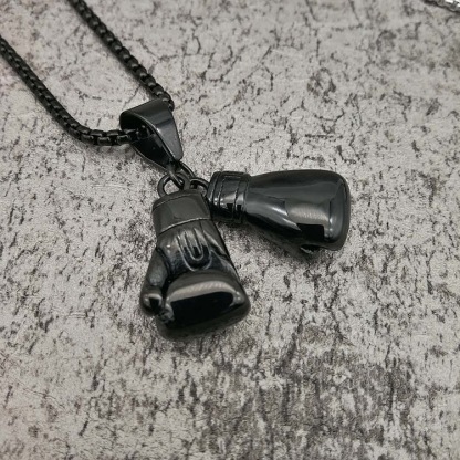 "Brave Fist" Boxing Glove Necklace