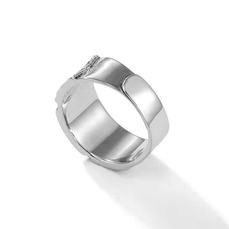 Original skull design open ring