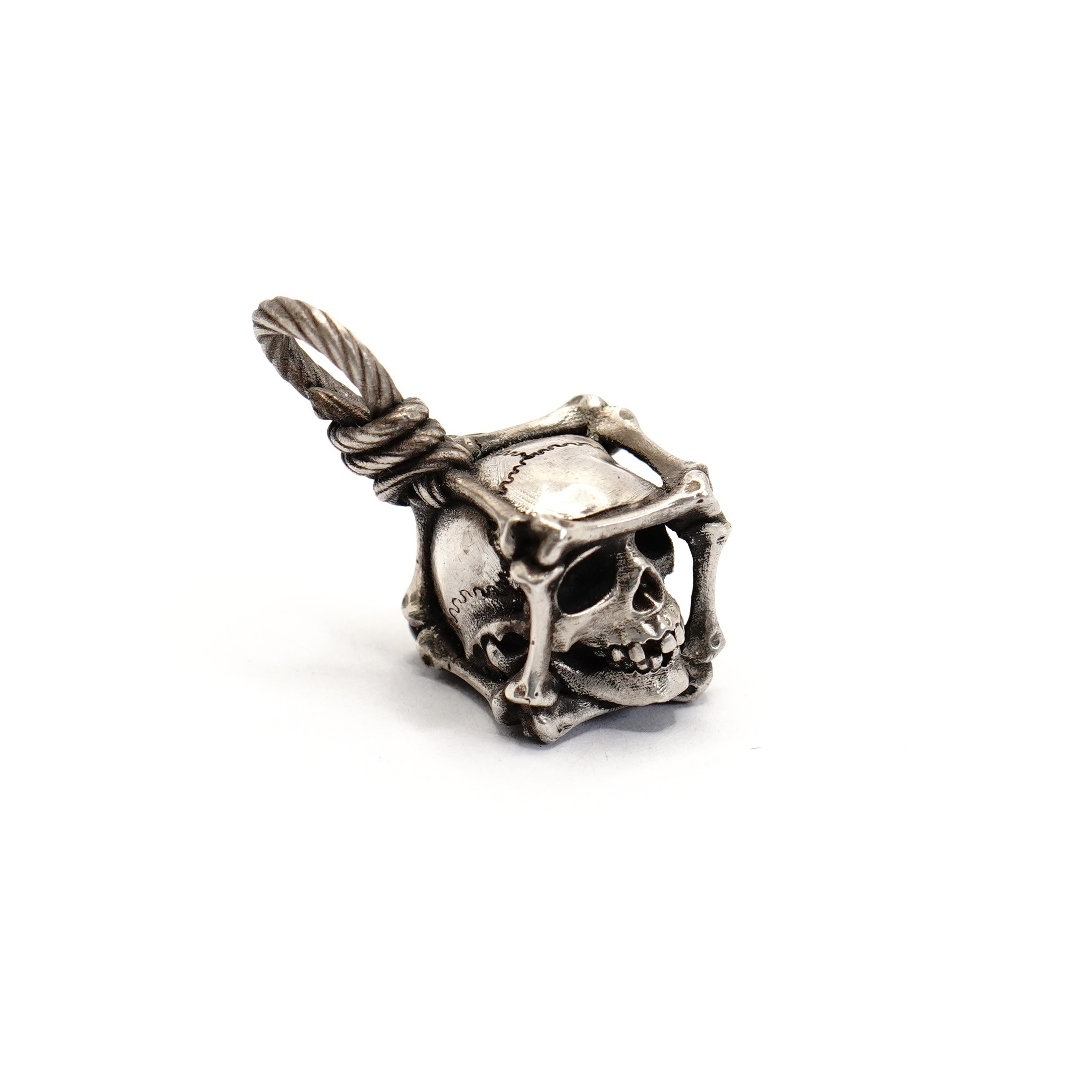 Imprisoned Skull Necklace
