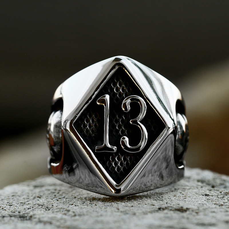 Hip Hop Number 13 Ring