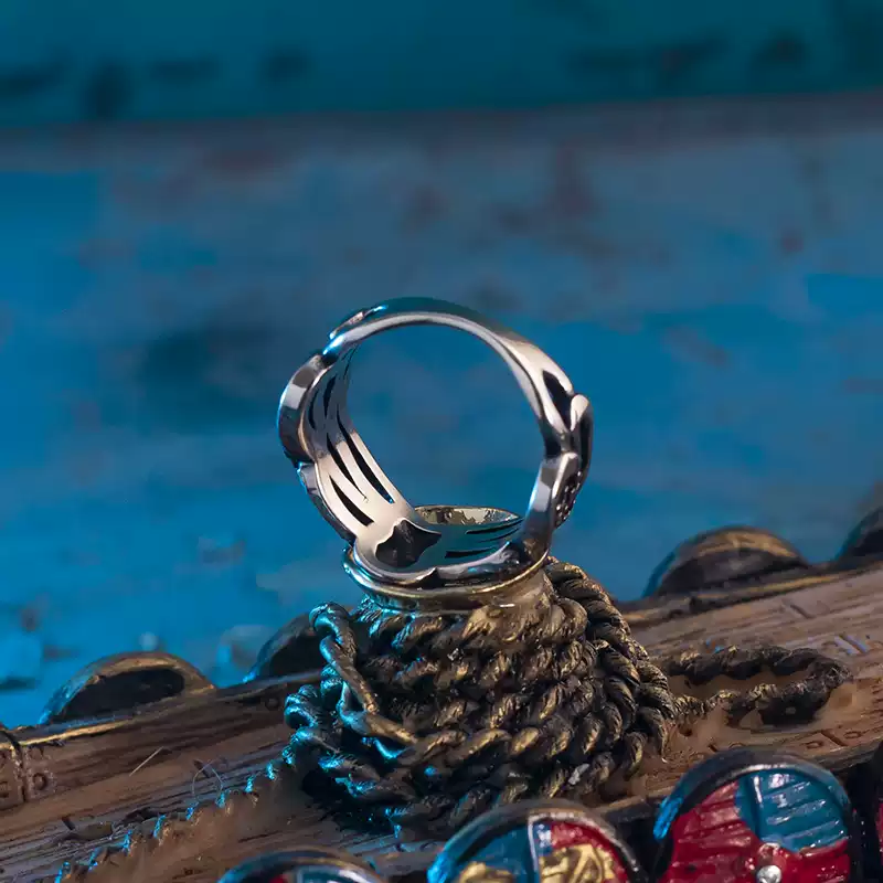 Dark Kraken Octopus Ring