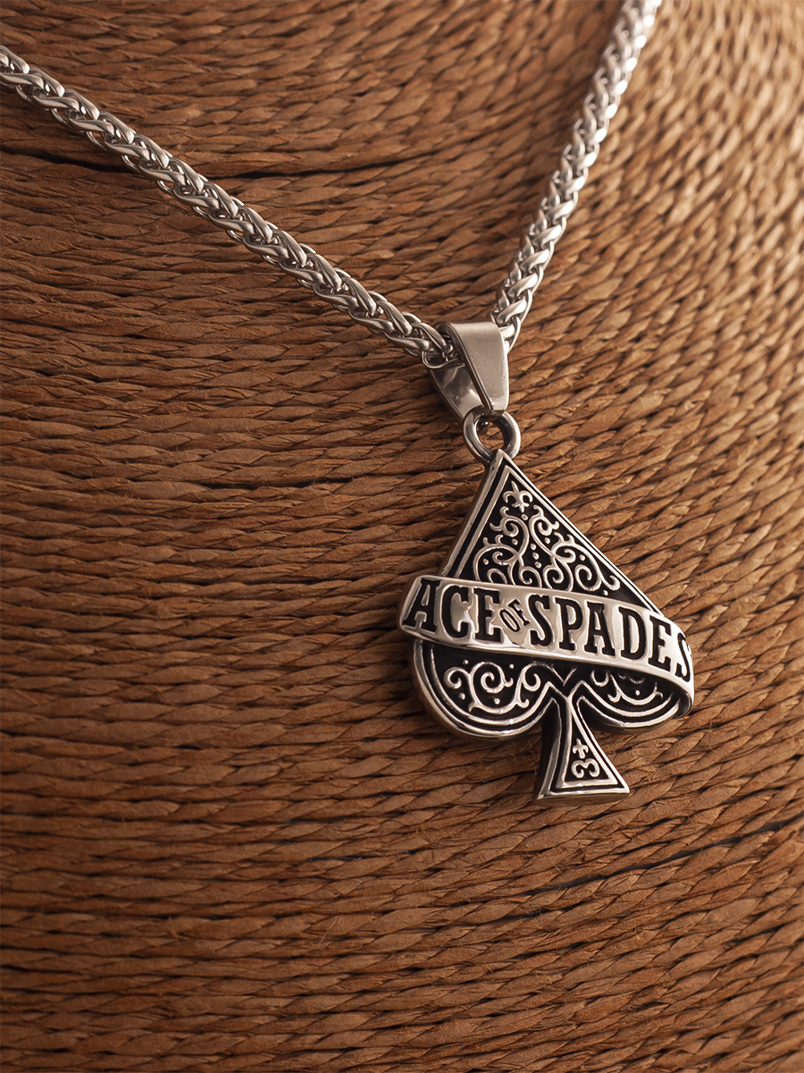 Classic Spade Ace Necklace