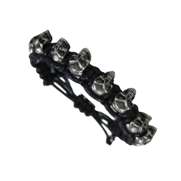 Vintage Skull Braided Chain