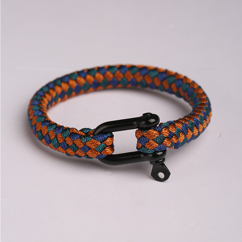 Burning gyroscope men's bracelet