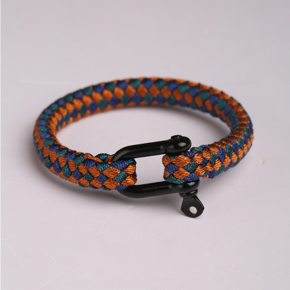 Burning gyroscope men's bracelet