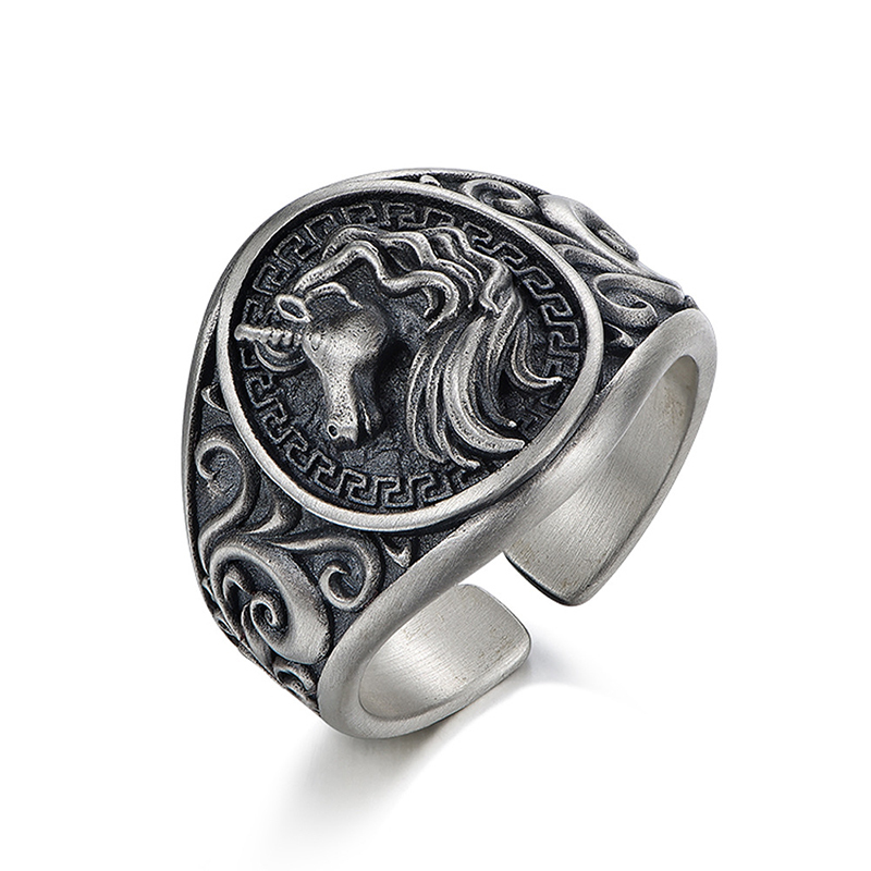 Personalized 3D unicorn ring