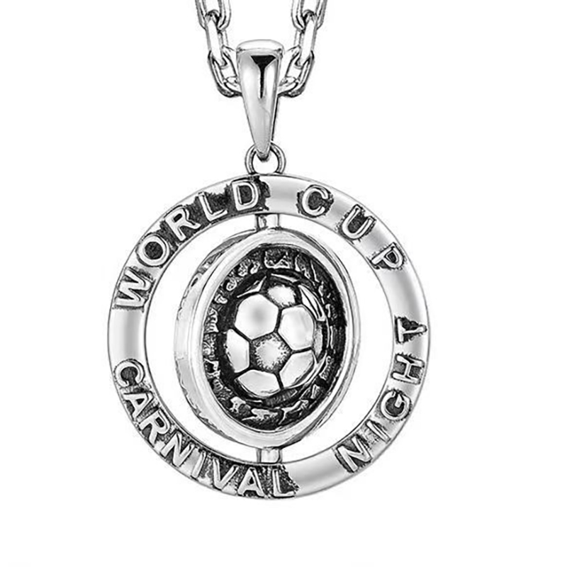 Football hoop necklace original design