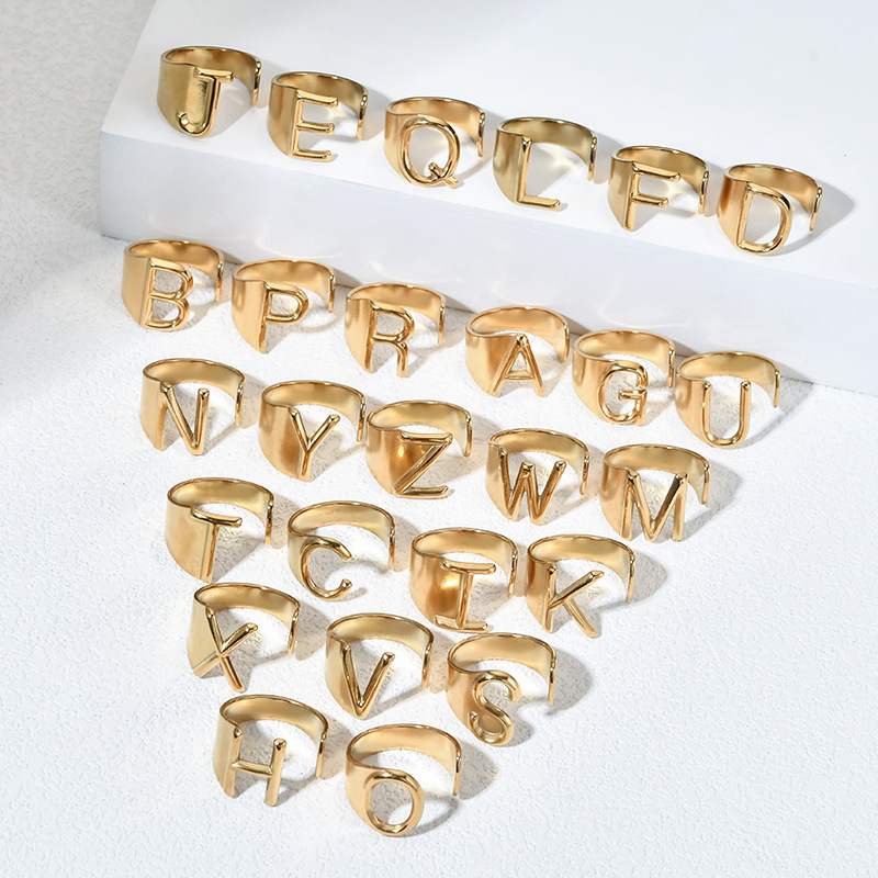 Alphabet Rings