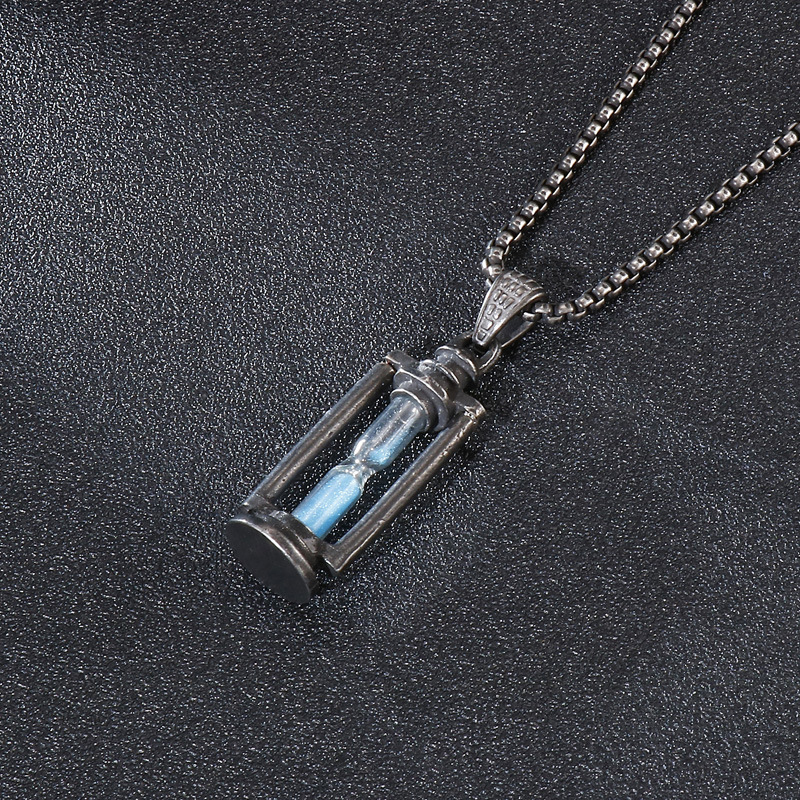 Retro creative personality kerosene lamp hourglass pendant