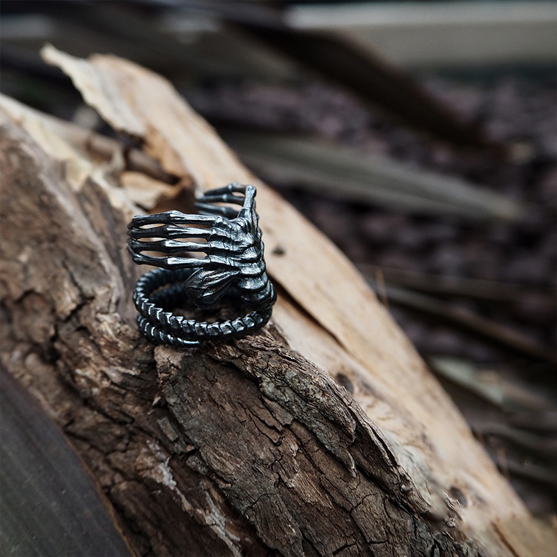 Original handmade niche classic motorcycle shaped ring