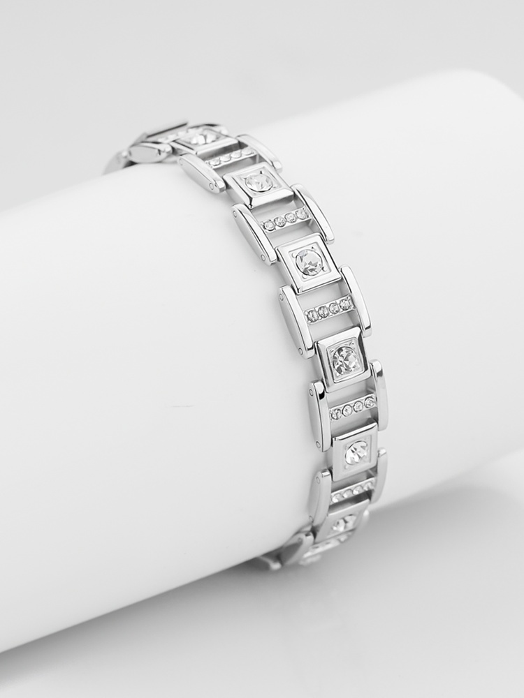 Diamond Square Bracelet