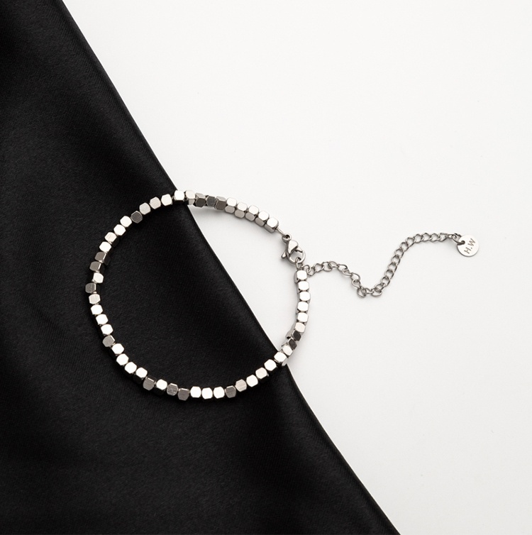 Hematite Bead Bracelet