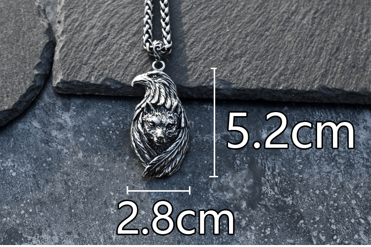 Silver Aegis · Eagle Wolf Badge