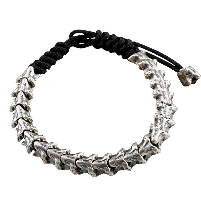Retro Punk Spine Snake Bracelet